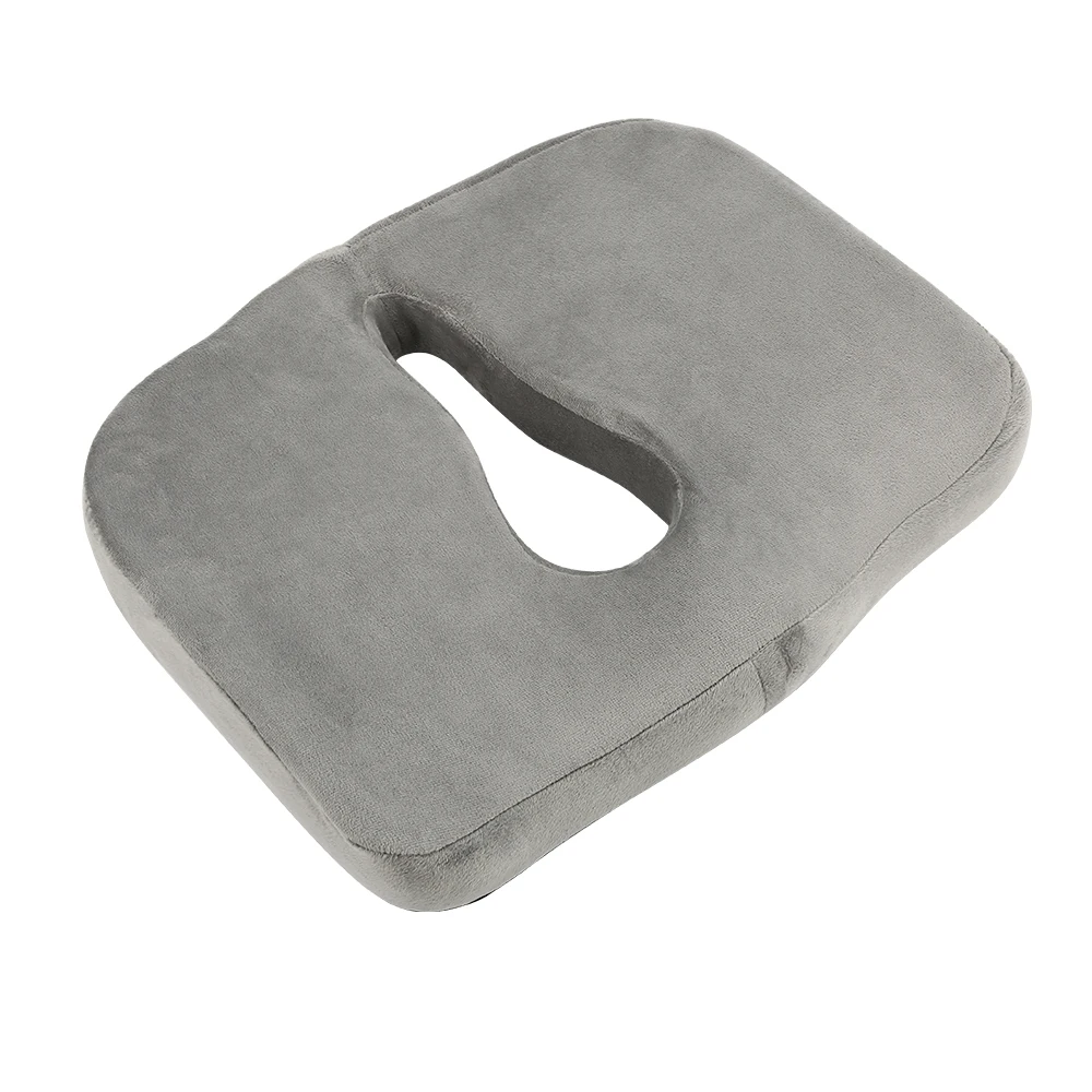 Car Coccyx Orthopedic Meditation Lounge Bedroom Chair Pillow Memory Foam Seat Cushion for Short People