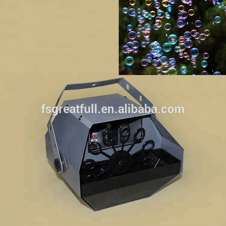 wire or wireless Stage effect equipment auto small cheap mini bubble machine with remote control