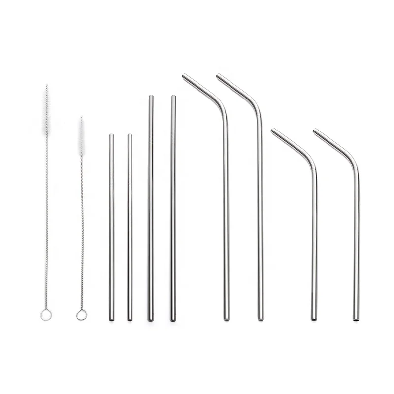 Jieyang 1810 SS нержавеющая сталь 304 многоразовые Экологически чистая питьевая соломки