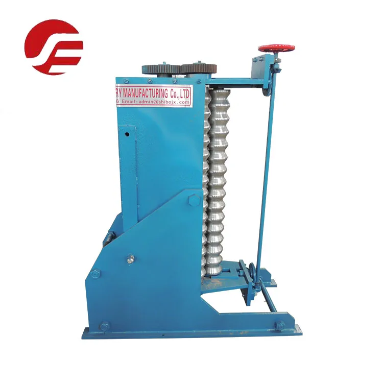 Metal Tooth Shape Corrugated Sheet Bending Curving Roll Forming Machine in China