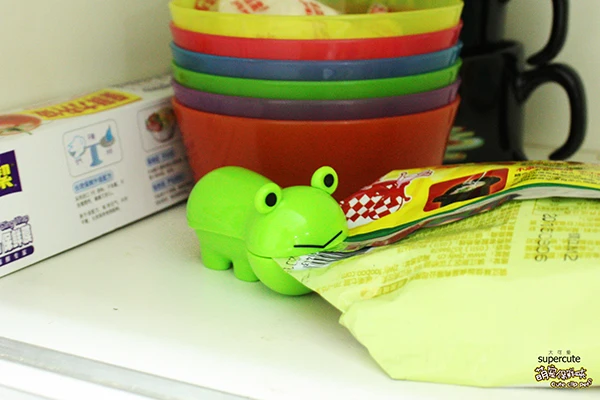 SuperCute Multifunction Food Snack Bag Storage Sealing Clips Custom Plastic Seal Clamp for Plastic Bags for Storage Organization