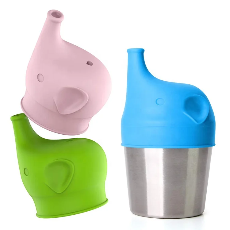 
New Style Food Grade Coffee Mug Silicone Sippy Cup Lids 