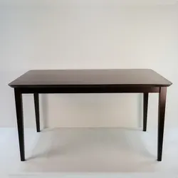 Деревянный Прямоугольный Обеденный стол из бамбука, обеденный стол из орехового дерева