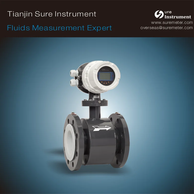 cold/hot water flow meter with ANSI flange connection
