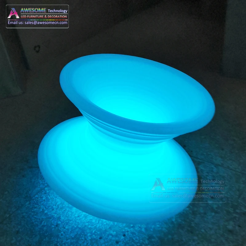 led lighted rotatable Thomas gyroscope tumbler chair (CH6543)