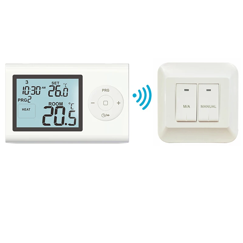 7 дней программируемый 16A нагрева 220 В Электрический комнатный термостат для обогреватели