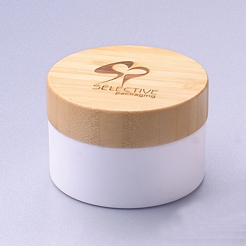 250g white round cheap plastic pp face cream cosmetic jar