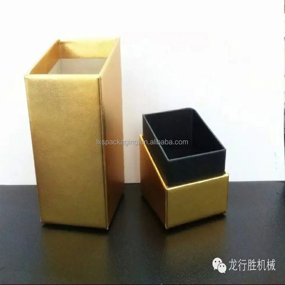 Высокая производительность красочные коробки наклеивая машина