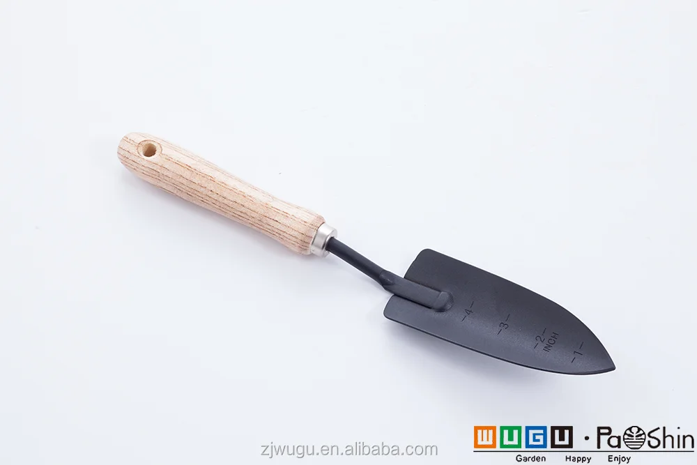 ISO9001 садовые инструменты, деревянная ручка с мерными весами 13-1/2 дюйма, ручной транспортер