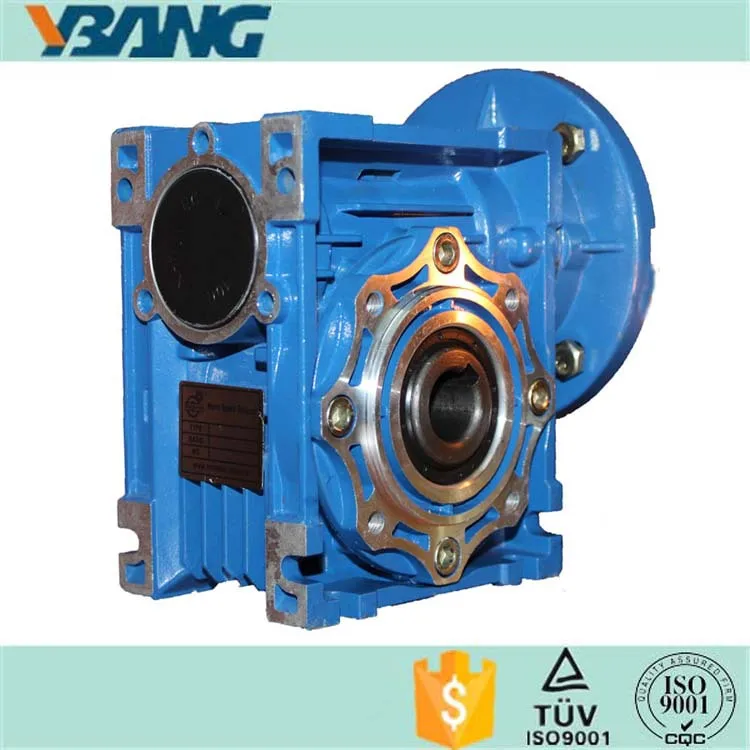 NMRV40 Вал установлен редуктор