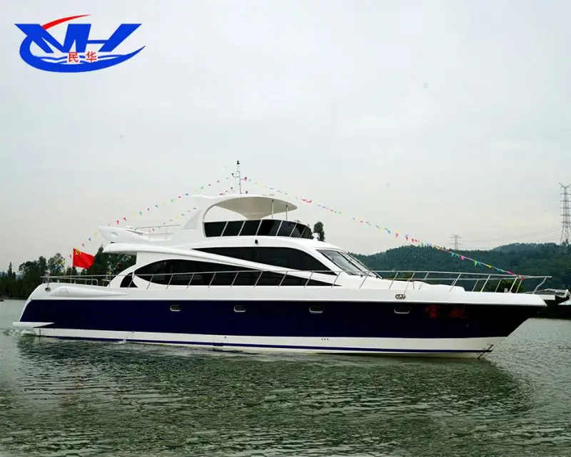 
high speed patrol fiberglass passenger yacht boat for sale 