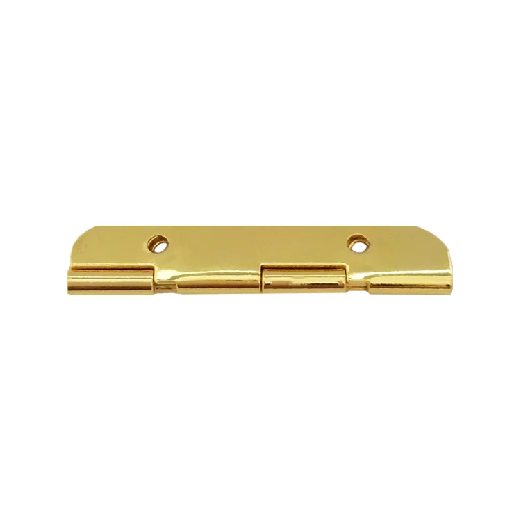Hot sale metal HG12004-2 Gold Plated Round Corner Box Hinges