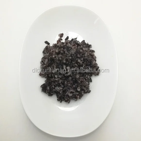 
Organic puffed black rice, instant rice 