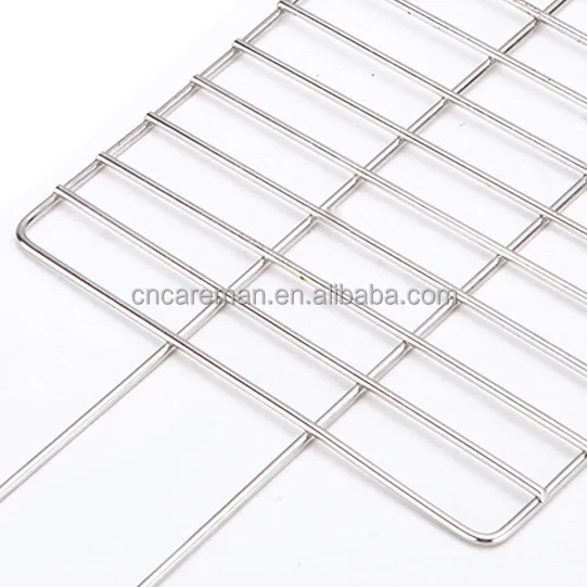 NEW Stainless Steel Folding Leg and Adjustable Height Table Top Charcoal Hibachi Barbecue Grill w/Non-stick Grill Pan 2 Way Use