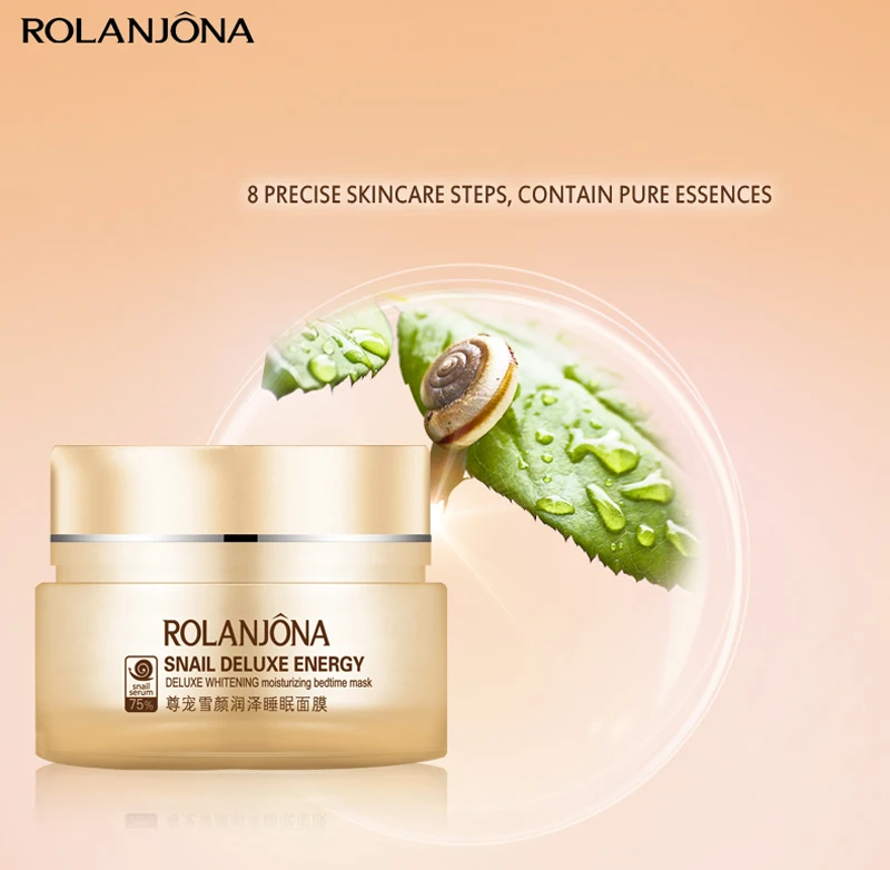 Rolanjona ageless magic snail nourish skin night cream best night face cream