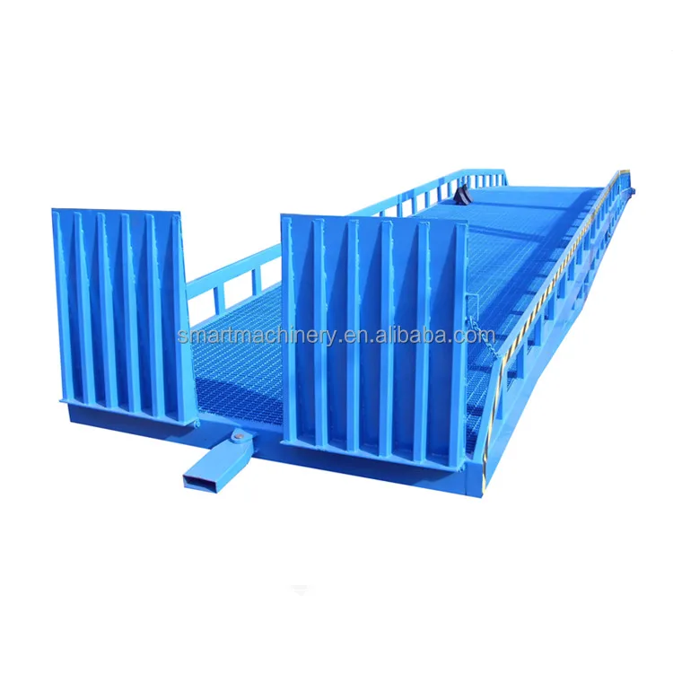 Folding Steel Yard Hydraulic Mobile Dock Wheelchair Car Truck Forklift Motorcycle Vehicle Container Loading Ramp