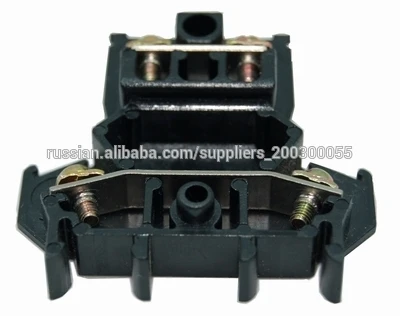 TD-025 25A Винт 35 мм DIN-рейку двойных слоев терминальный блок