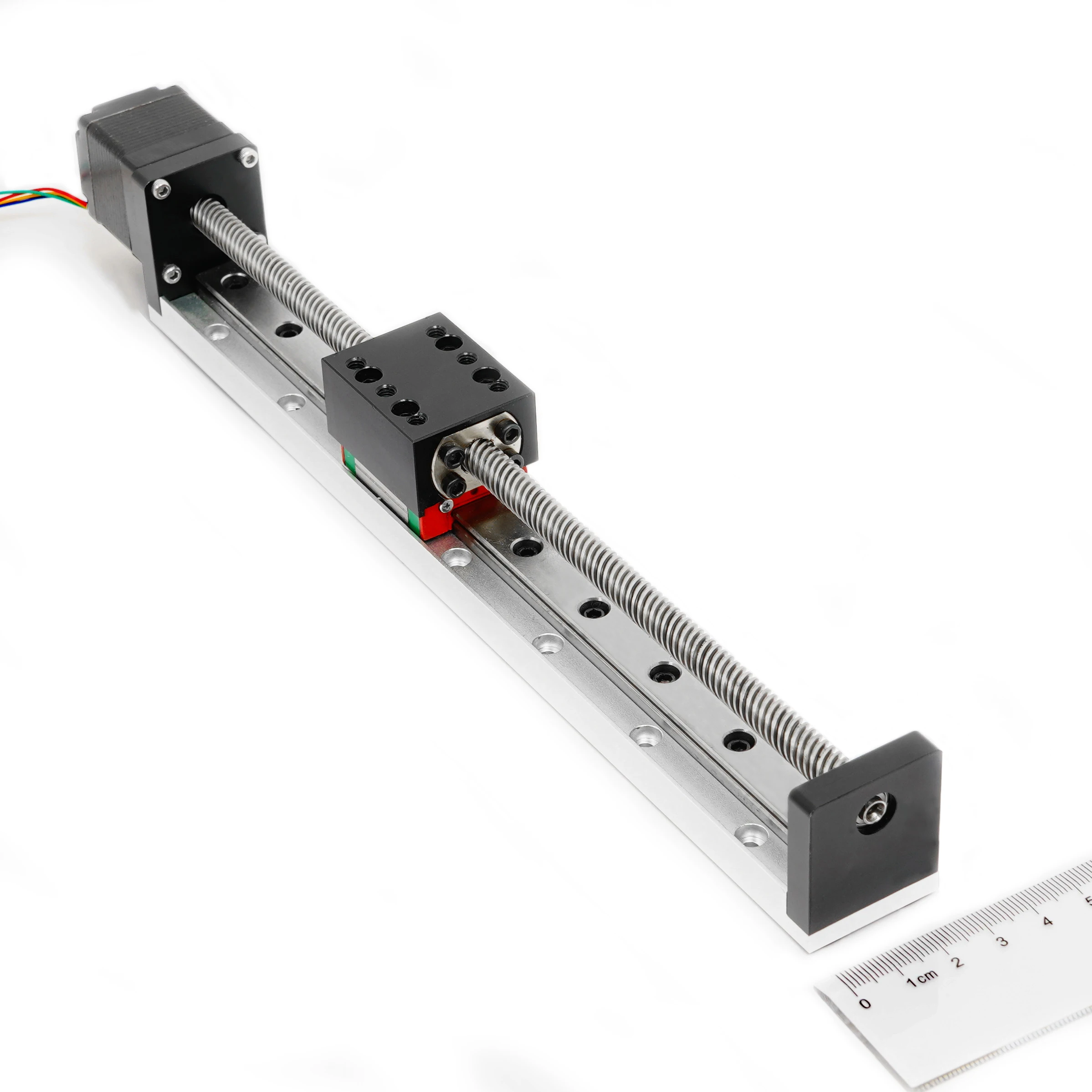 Low price 200mm customized length light duty CNC miniature linear guide module for medical equipment