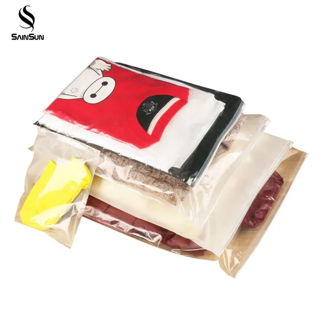 
Disposable Printed Baby Clear Plastic Zipper Wholesale Cotton Fabric Garment Bag 