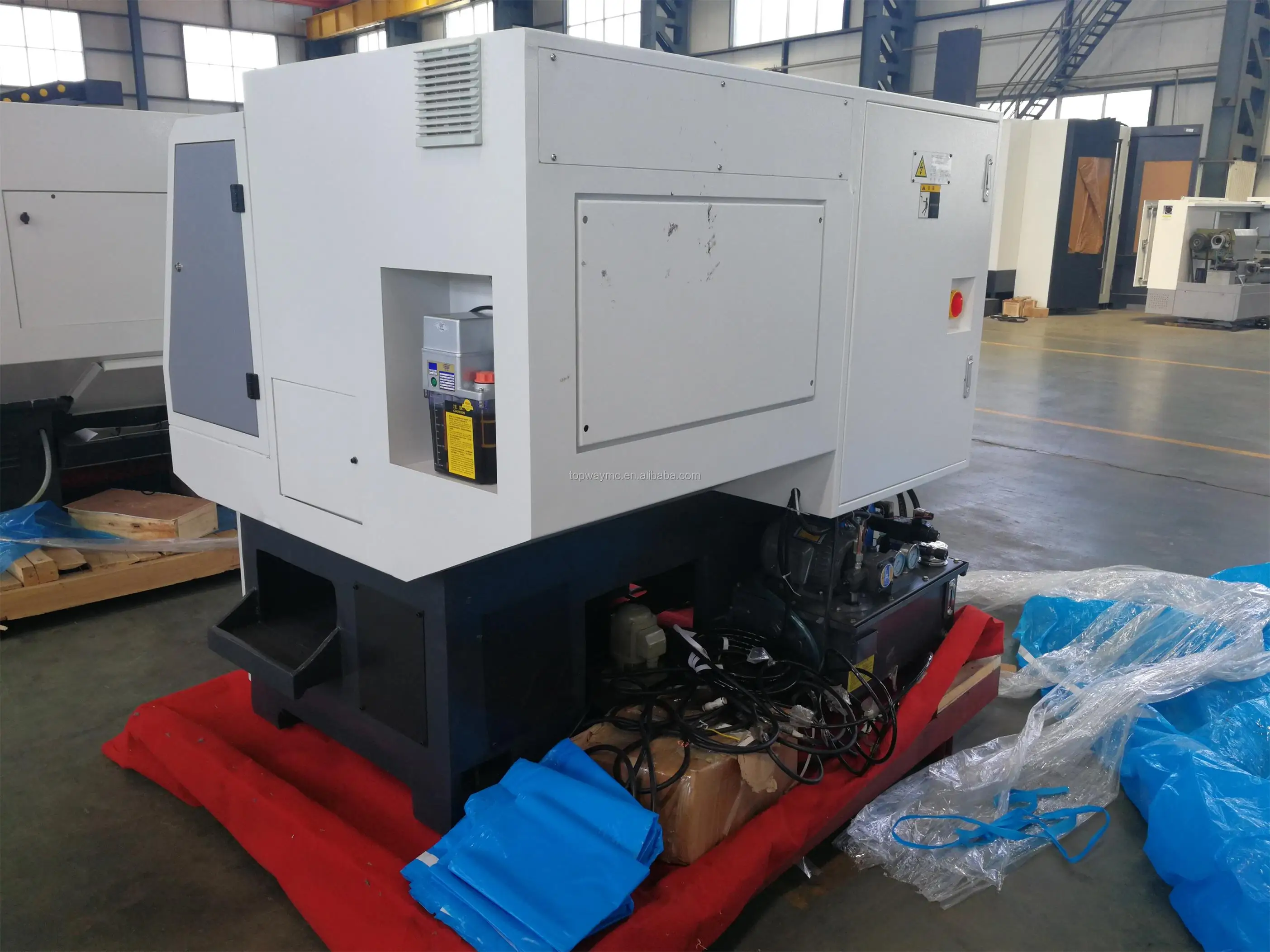 CK32P Mini Slant Bed CNC Turning Center CNC Lathe Machine With Gang Tool