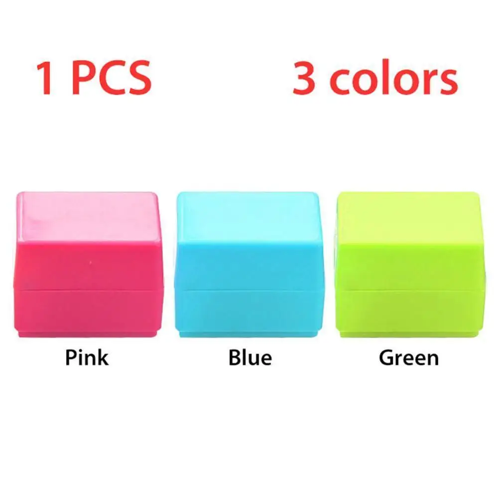 2021 factory direct selling Protect ID Stamp Identity Theft Protection Document Guard Self Ink Stamps Roller