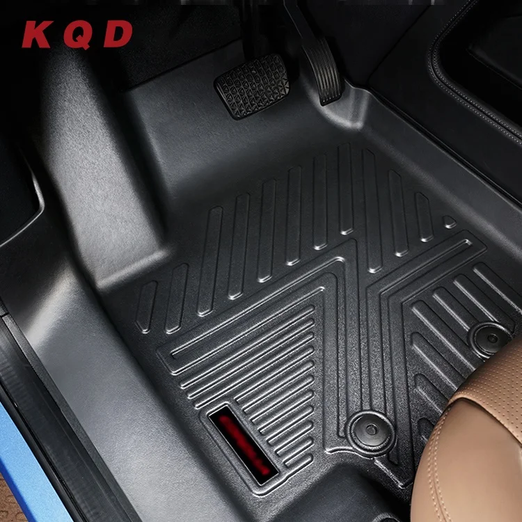  Профессиональный экологически чистый ТПЭ 3d автомобильный коврик высокое качество легко чистится 3 шт. TPO напольный для