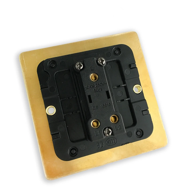 Британского стандарта свет антикварное изделие из металла античная бронза 4 gang позиционный переключатель пути