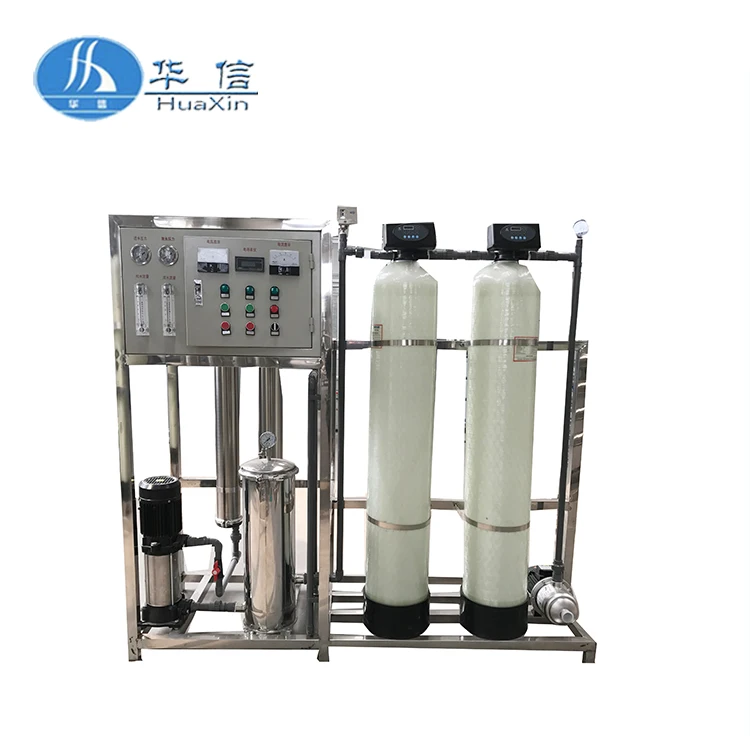 Factory direct sale Reverse Osmosis 1000 LPH demineralized water treatment plant / desalination machine