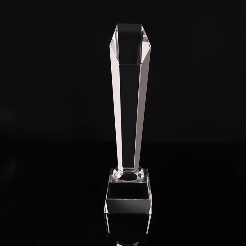 Wholesale price crystal globe trophy for business partner gift