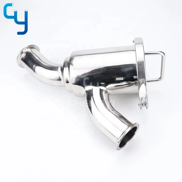 Stainless steel sanitary Y type strainer