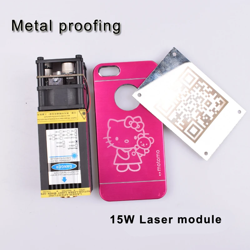 
Laser head 500mw2.5w3.5w/5.5w/7w 405nm 12V Blue Laser module Modulation For DIY CNC Laser engraver Adjustable Focus laser head 