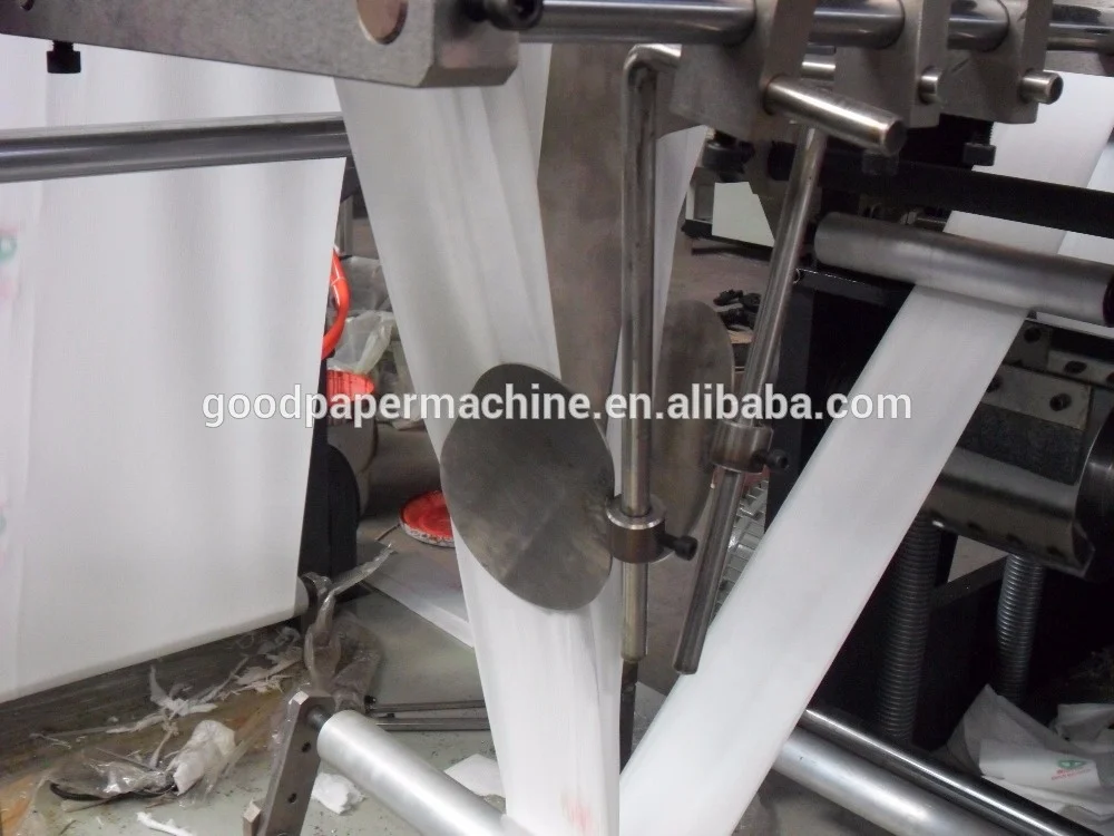 Automatic L Folding Napkin Paper Printing Embossing Serviette Tissue Machine
