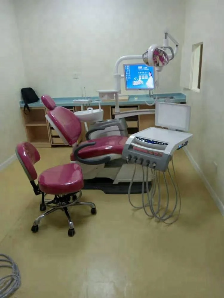  Стоматологическое кресло для имплантации с подвижным блоком светодиодная лампа без тени