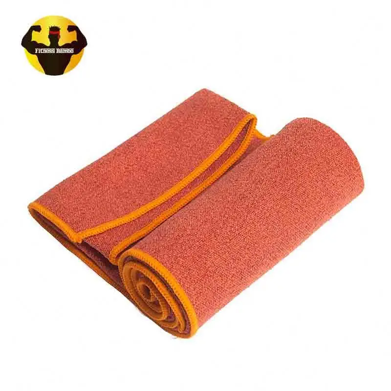 RAMBO Manufacturer Soft Private Label Yoga Towel Anti- Non Slip Microfiber