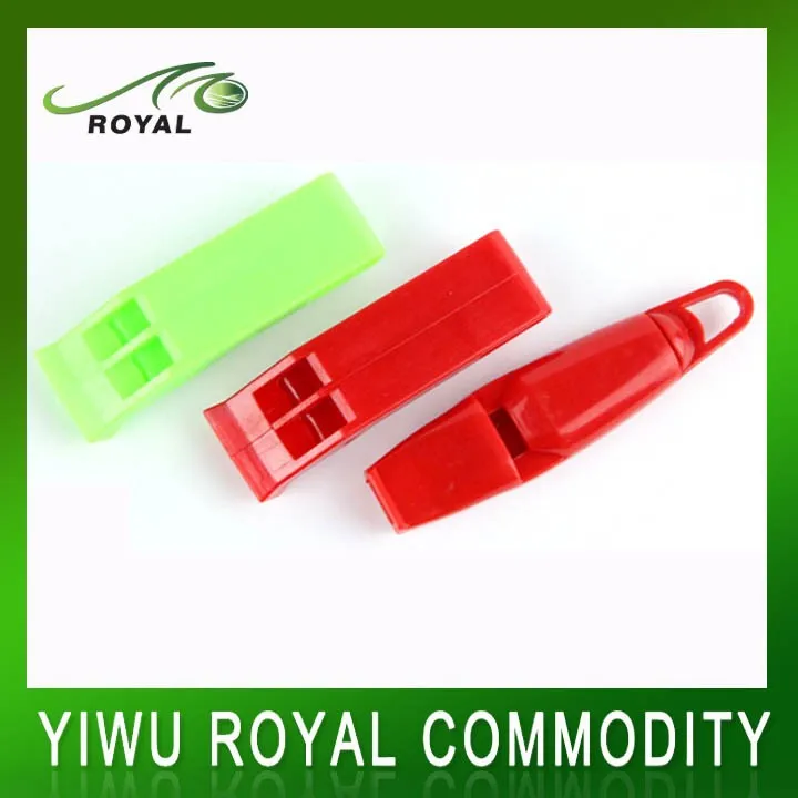 
High Quality Flat Plastic Whistle Wholesale 