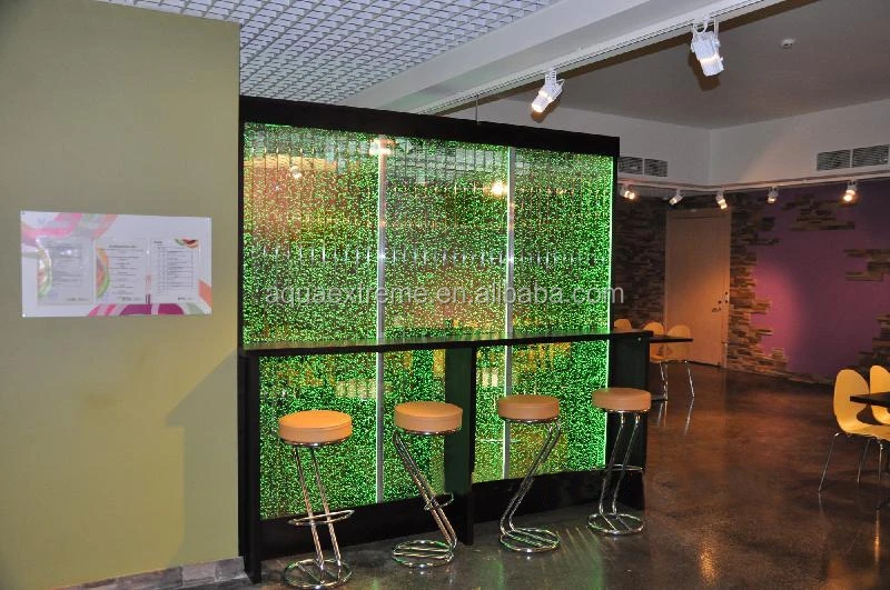 Fantastic LED water bubble wall ,New Decor of 2015 wall divider