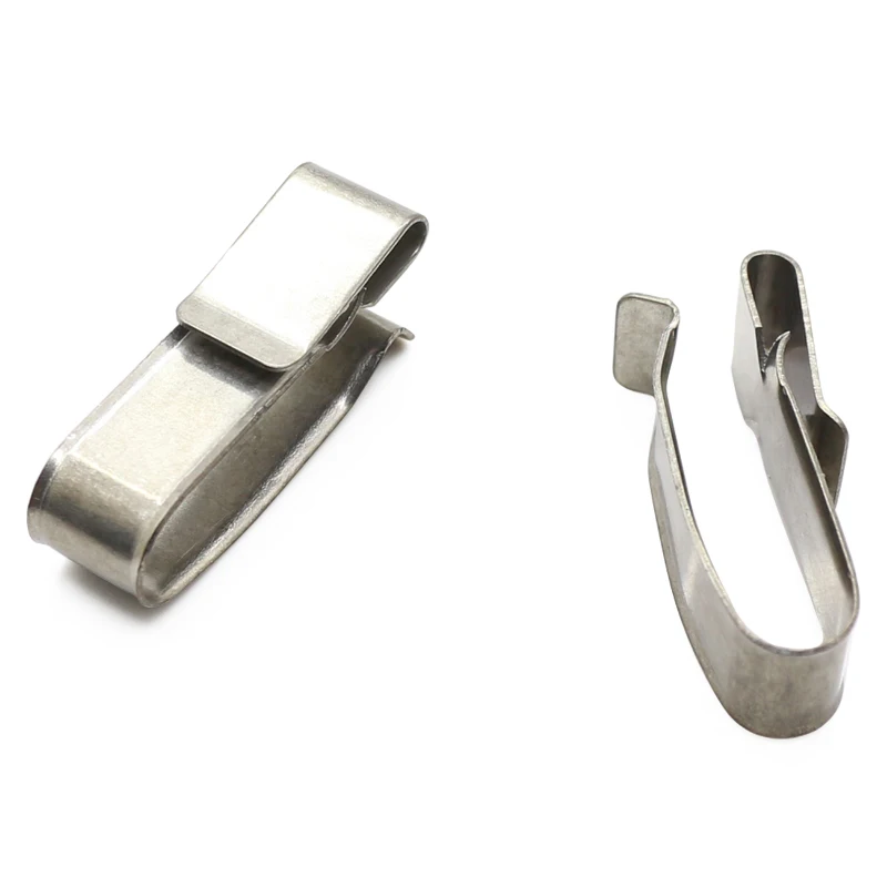 Customized Sheet Metal Stamping Stainless Steel Price Holder Clip For Cable Fixed