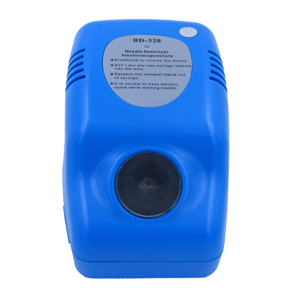 Most sold products Bestman BD-320A Medical Portable Needle Burner and Syringe Destroyer Needle Destroyer Needle Cutter Machine