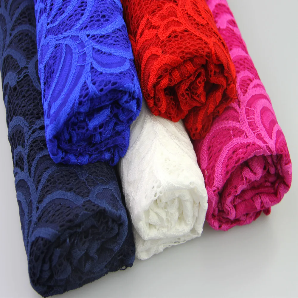 2020 spandex yarn 3d lace fabric for fancy dress