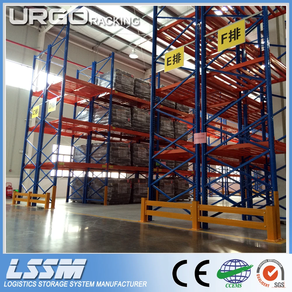 Железная полка для хранения поддонов складов