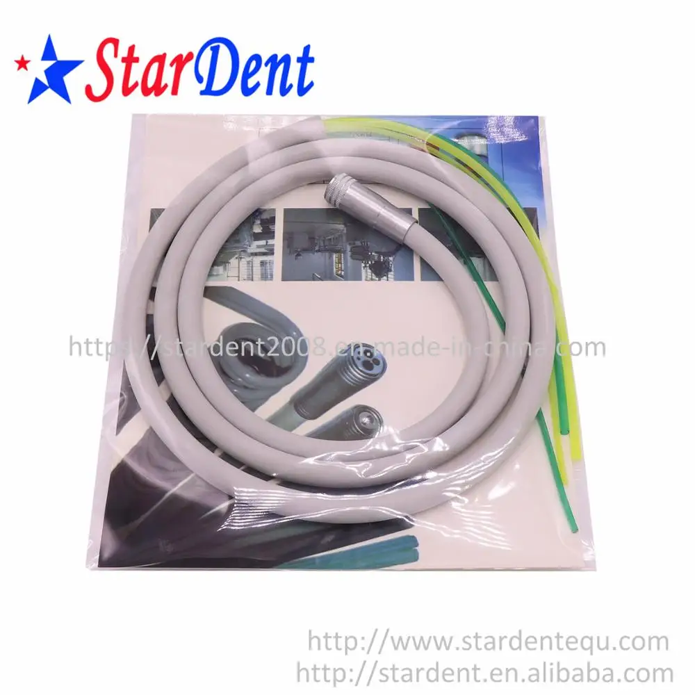 Стоматологическая резиновая трубка с 2/4 отверстиями, оптическая трубка, наконечник, аксессуары, Стоматологические продукты