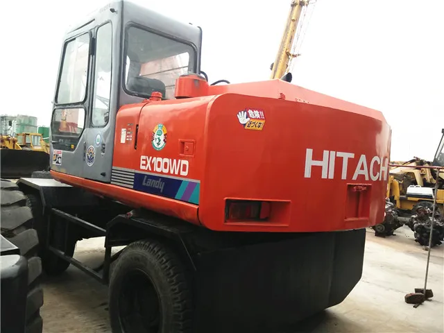 
Original Japan Hitachi EX100WD-1 Wheel Excavator, Hitachi EX100 Wheeled Excavator for sale,hitachi ex100wd-1 wheel excavator 