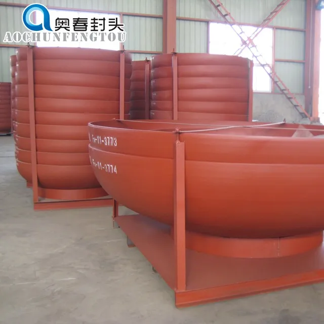 stainless and carbon steel  Elliptical dished head end for Pressure Vessel Tank