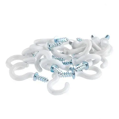 2022 White vinyl cup hanger Mug hook for hanging cups