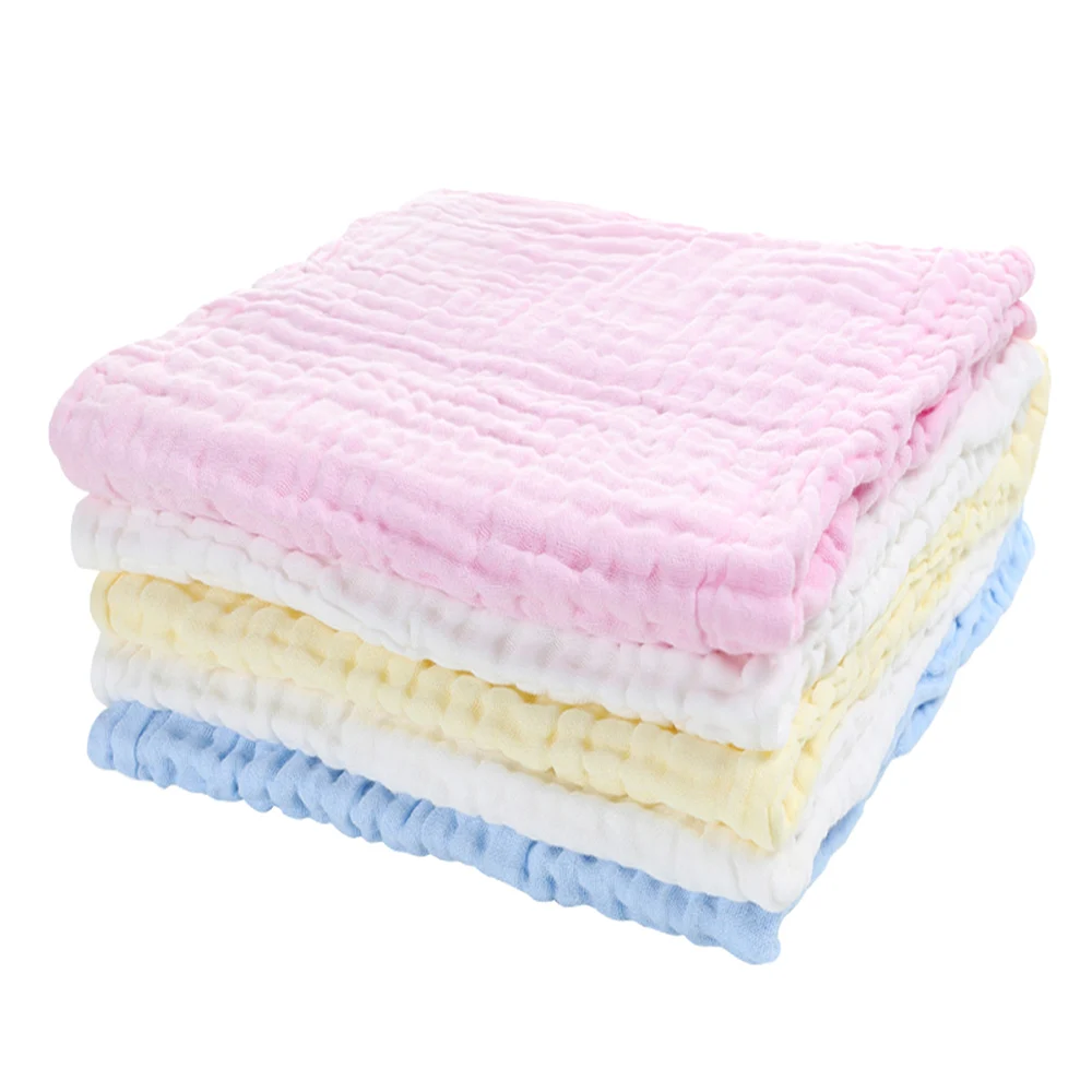 Wholesale Oem Muslin Organic Bamboo Baby Face Wash Towel Washcloth