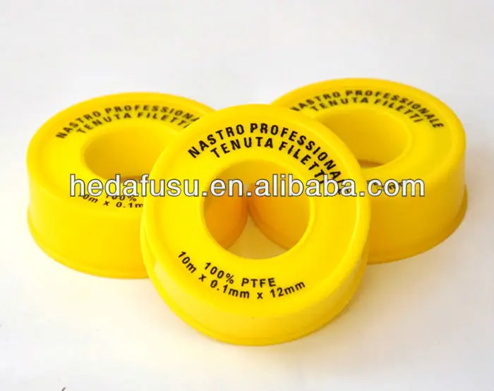 ПТФЭ Резьбовая уплотнительная лента (caflon) хорошо продается для высокого качества, используется для водогазовых масляных труб