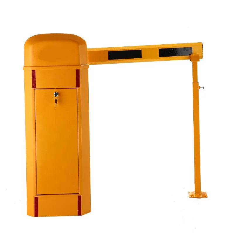 China Factory Price IP44 traffic barrier/ private car parking barrier Boom Security Gate 6m arm barrier gate
