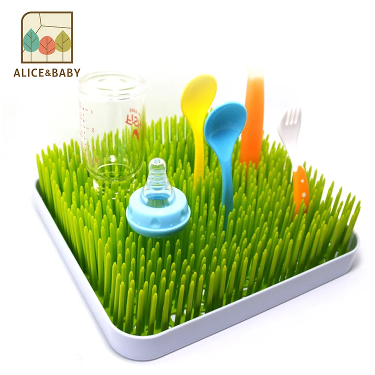 
Feeding Cup Milk Grass Baby Lawn Countertop Drying Rack for Kitchen Hot Selling Plastic Protect Baby Clean and Dry 30days 