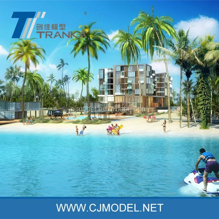 Nice landscape rendering in computer graphics , render architecture