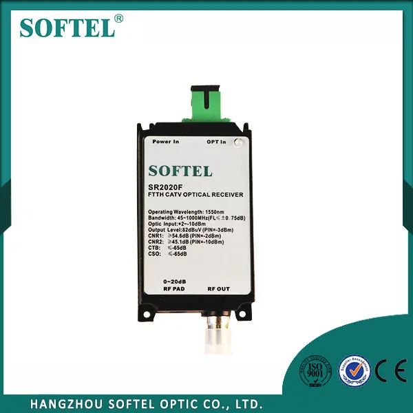 Ftth catv оптический приемник ftth мини 1310nm
